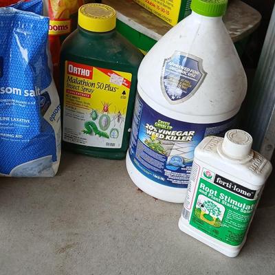 Large Garden Care Lot – Fertilizers, Plant Food, Bone Meal, & Pest Control