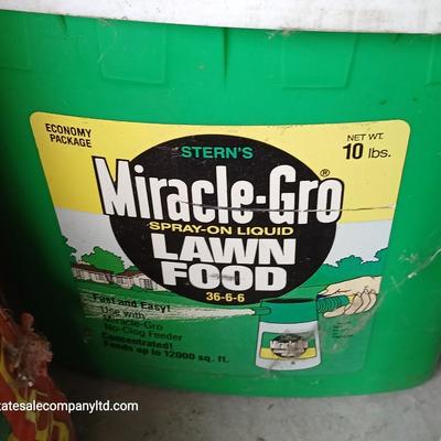 Large Garden Care Lot – Fertilizers, Plant Food, Bone Meal, & Pest Control