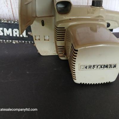 Vintage Craftsman Electric Chainsaw – 14" Bar, Model 2.0