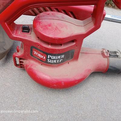 Toro Yard Tool Lot – Electric Leaf Blower & 12" String Trimmer with twine