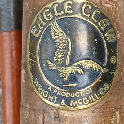 Vintage Eagle Claw Wright & McGill Fishing Rod – No. JCF-7 "Favorite" – 7' Two-Piece