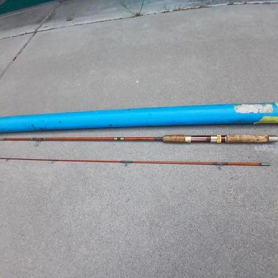 Vintage Eagle Claw Wright & McGill Fishing Rod – No. JCF-7 "Favorite" – 7' Two-Piece