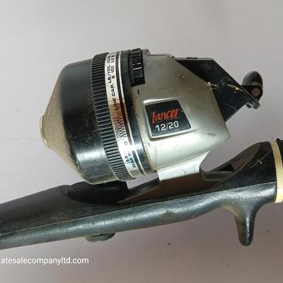 Lot of 2 Spincast Rod & Reel Combos – Zebco 4057 + Shakespeare 200