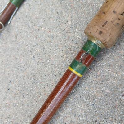 Vintage Wright & McGill "Green Hornet" GH-7 – 7' Two-Piece Fiberglass Rod with Tube