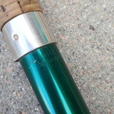 Vintage Wright & McGill "Green Hornet" GH-7 – 7' Two-Piece Fiberglass Rod with Tube