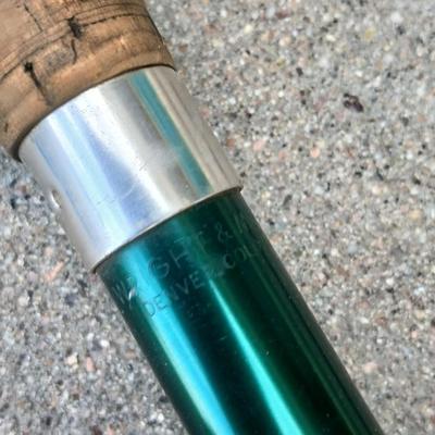 Vintage Wright & McGill "Green Hornet" GH-7 – 7' Two-Piece Fiberglass Rod with Tube