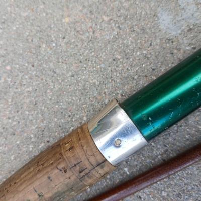 Vintage Wright & McGill "Green Hornet" GH-7 – 7' Two-Piece Fiberglass Rod with Tube