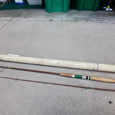 Vintage Wright & McGill "Green Hornet" GH-7 – 7' Two-Piece Fiberglass Rod with Tube