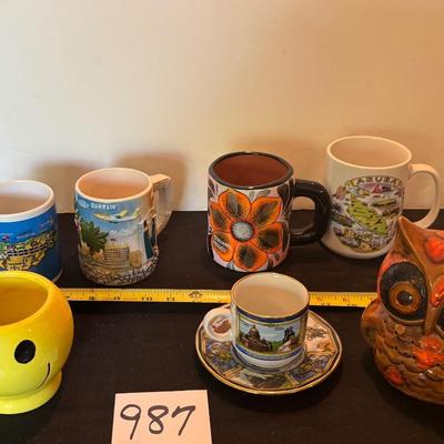 Cups and Owl Lot