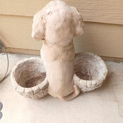 Dog Lover’s Porch Trio – Planter, Solar Light & Doormat