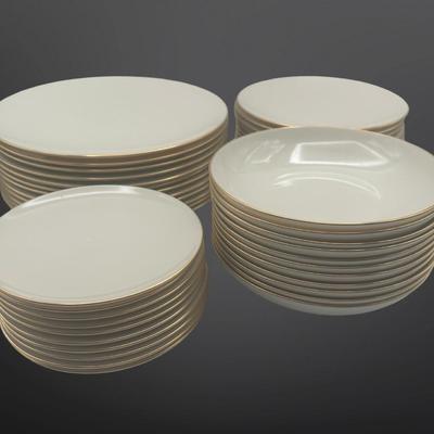 Sale Photo Thumbnail #293: LENOX Olympia Gold Dinnerware Set