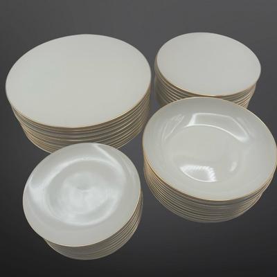 Sale Photo Thumbnail #291: LENOX Olympia Gold Dinnerware Set
