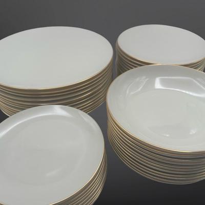 Sale Photo Thumbnail #295: LENOX Olympia Gold Dinnerware Set