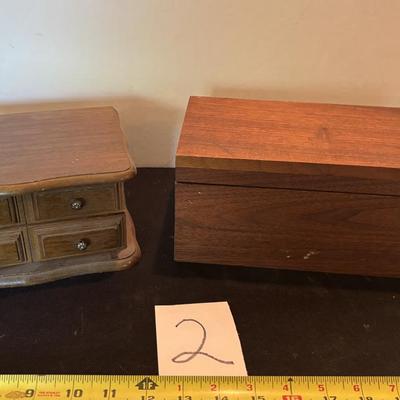 Jewelry Box and Wooden Box