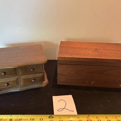 Jewelry Box and Wooden Box