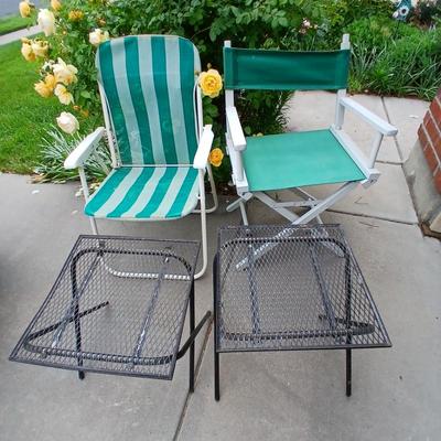 Outdoor Seating & Table Set – 4-Piece Patio Lot
