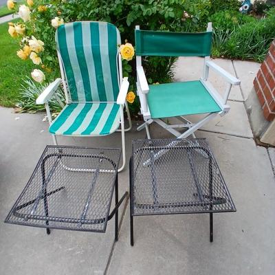 Outdoor Seating & Table Set – 4-Piece Patio Lot