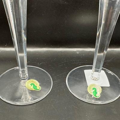 Waterford Crystal Millennium Collection “Happiness Toasting Flutes”