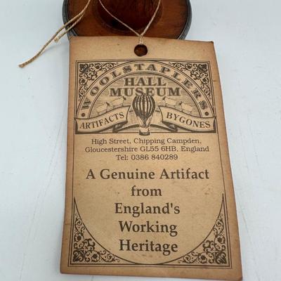 Genuine Artifact from England's Working Heritage