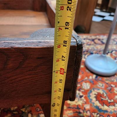 Vintage Large Farmhouse Country Coffee Table 56x24x18