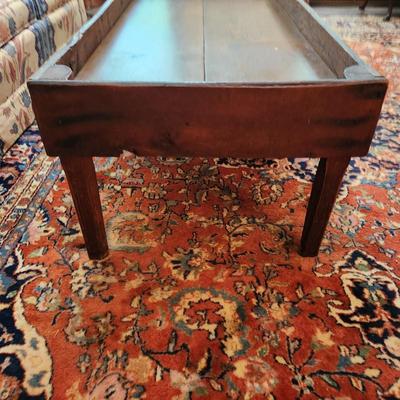 Vintage Large Farmhouse Country Coffee Table 56x24x18