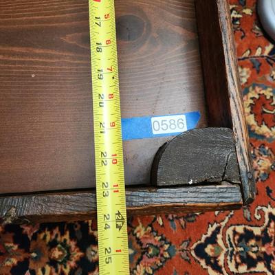 Vintage Large Farmhouse Country Coffee Table 56x24x18
