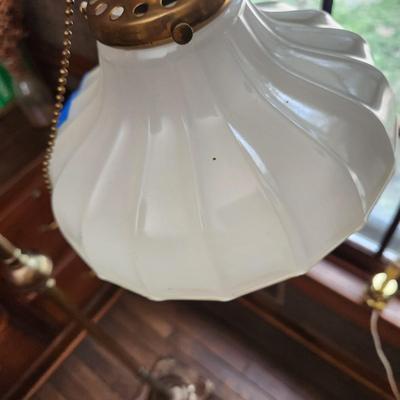 Vintage Heavy Metal Arch Floor lamp 57" tall