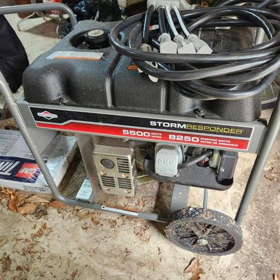 Storm Responder 5500 watts Generator with Power Cords