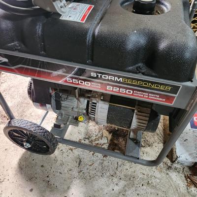 Storm Responder 5500 watts Generator with Power Cords