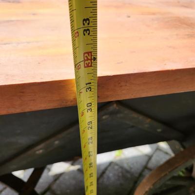 Vintage Wooden Wagon with Table Top