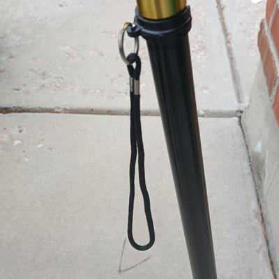 Drive Medical Folding Walker & Ergonomic Cane Set