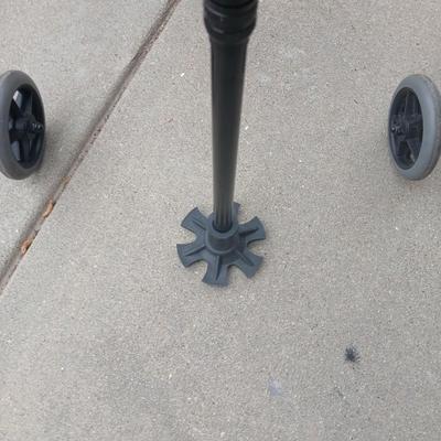 Drive Medical Folding Walker & Ergonomic Cane Set