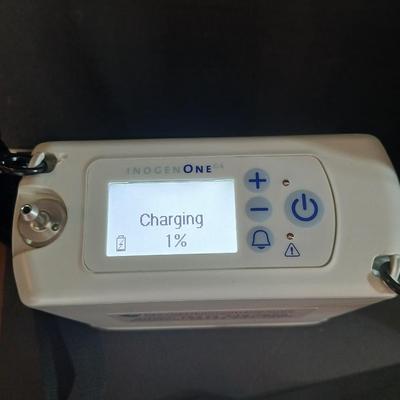 Oxygen Concentrator Lot – Inogen One G2, SeQual Carry Bag, Accessories & Supplies