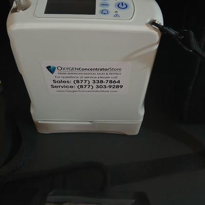 Oxygen Concentrator Lot – Inogen One G2, SeQual Carry Bag, Accessories & Supplies