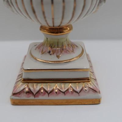 Capodimonte Italian Porcelain Urn with Lid