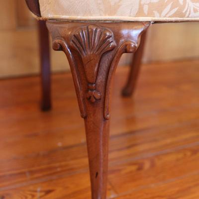 Vintage Pair of Mahogany Armchairs