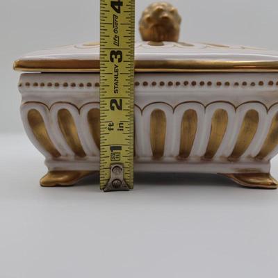Italian Ceramic Dish with Lid by Koscherak Bros