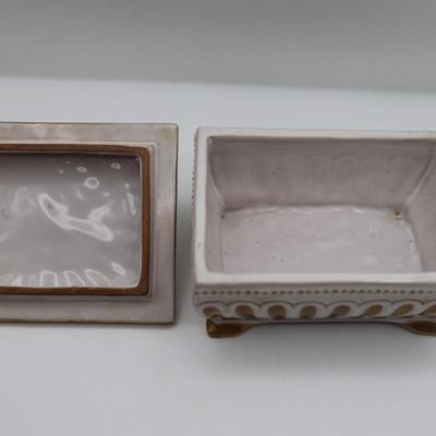 Italian Ceramic Dish with Lid by Koscherak Bros