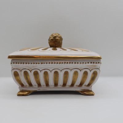 Italian Ceramic Dish with Lid by Koscherak Bros