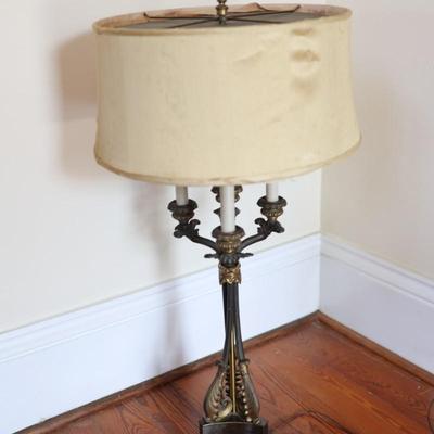 STIFFEL Vintage Neoclassical Candelabra Lamp