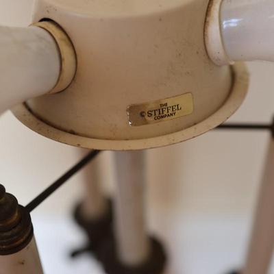 STIFFEL Vintage Neoclassical Candelabra Lamp