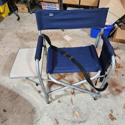 Outdoor Camping Folding Chair with Tray