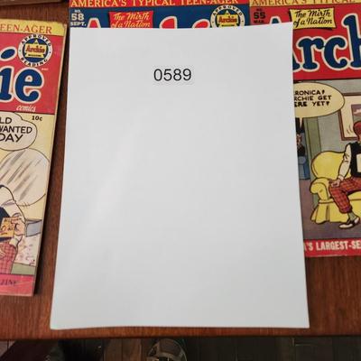 Lot of 6 Comic Books Archie Jughead Katy Keene Irma