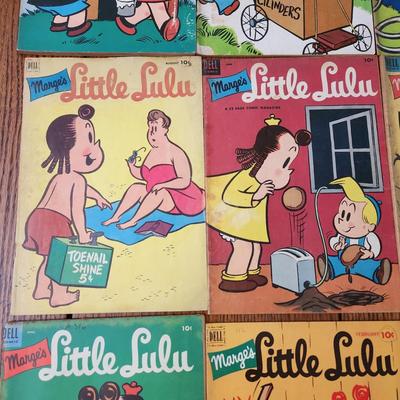 Lot of 10 Little Lulu Comic Books