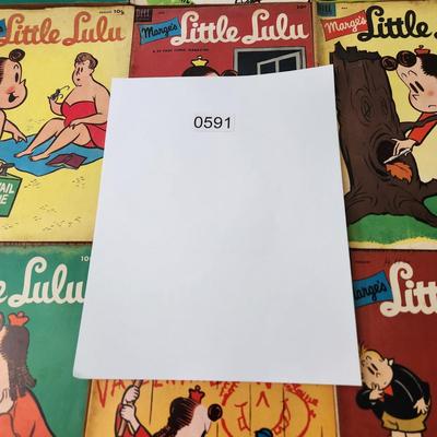 Lot of 10 Little Lulu Comic Books
