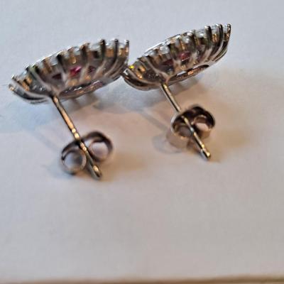 Pink Sapphire Earrings