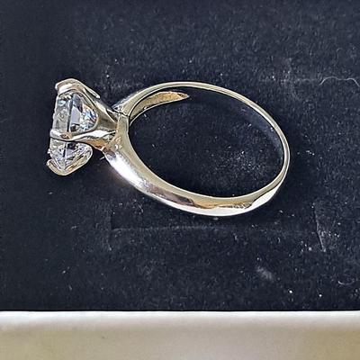 GRA CERTIFIED MOISSANITE RING
