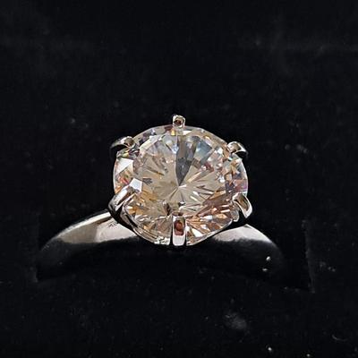 GRA CERTIFIED MOISSANITE RING