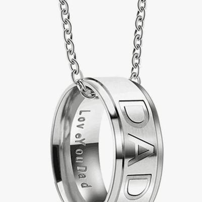 Dad Ring Necklace