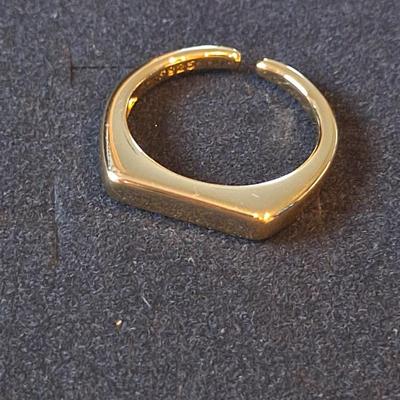 18kt Gold Overlay Sterling Silver